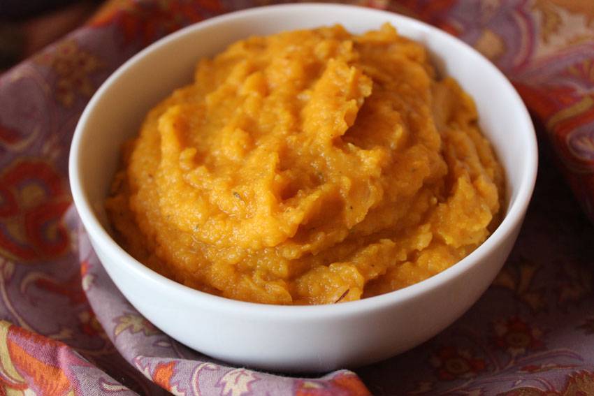 Butternut Squash Purée Recipe