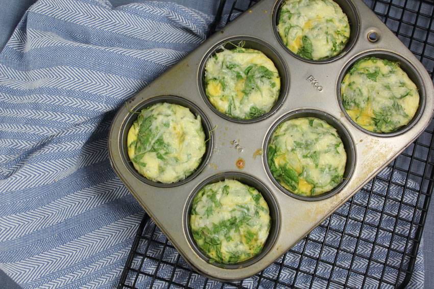 #2Ways2Percent - Baked Eggs with Watercress | Runaway Apricot