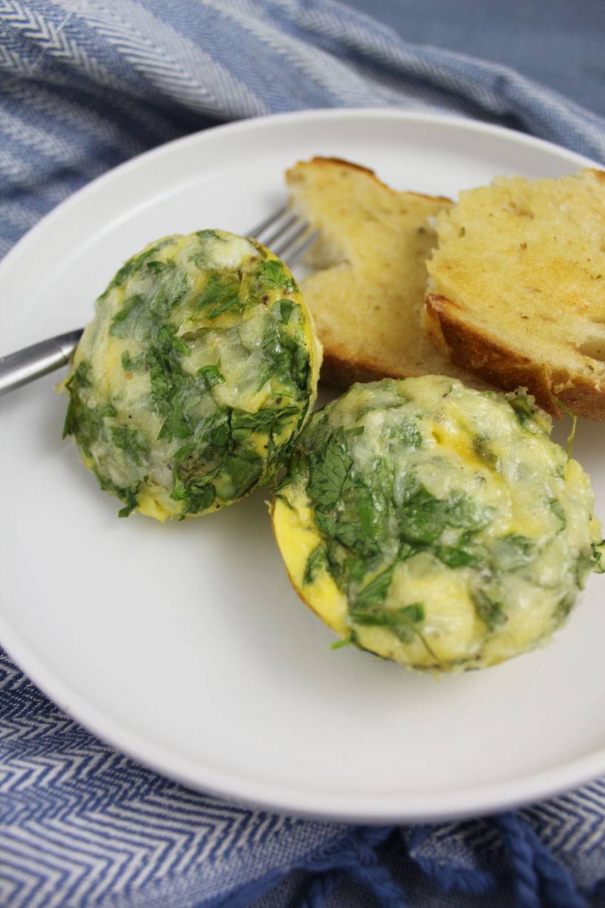 #2Ways2Percent - Baked Eggs with Watercress | Runaway Apricot