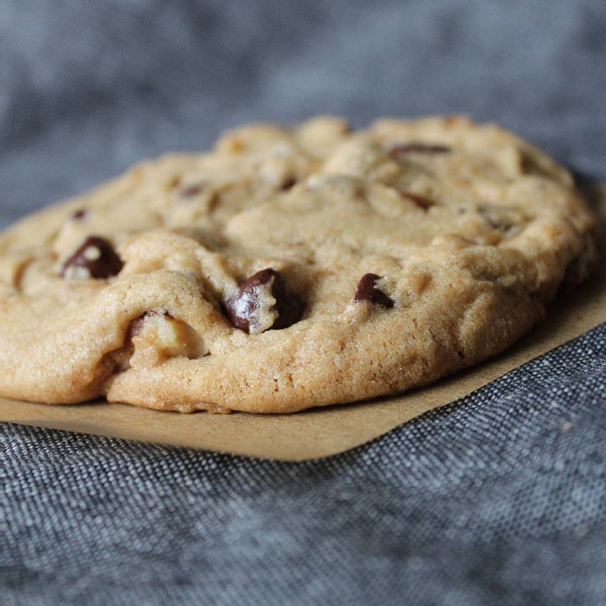  Jumbo Chocolate Chip Cookies // Runaway Apricot