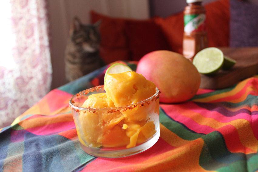 Mango Margarita Sorbet | Runaway Apricot