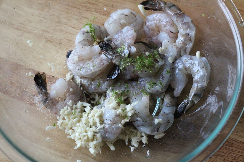 Garlic-Lime Shrimp Meal Prep