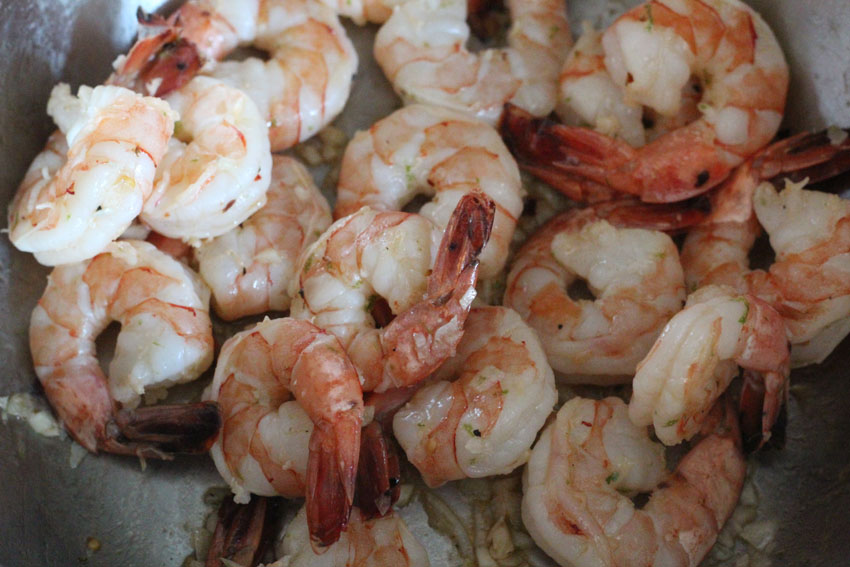 Garlic-Lime Shrimp Meal Prep