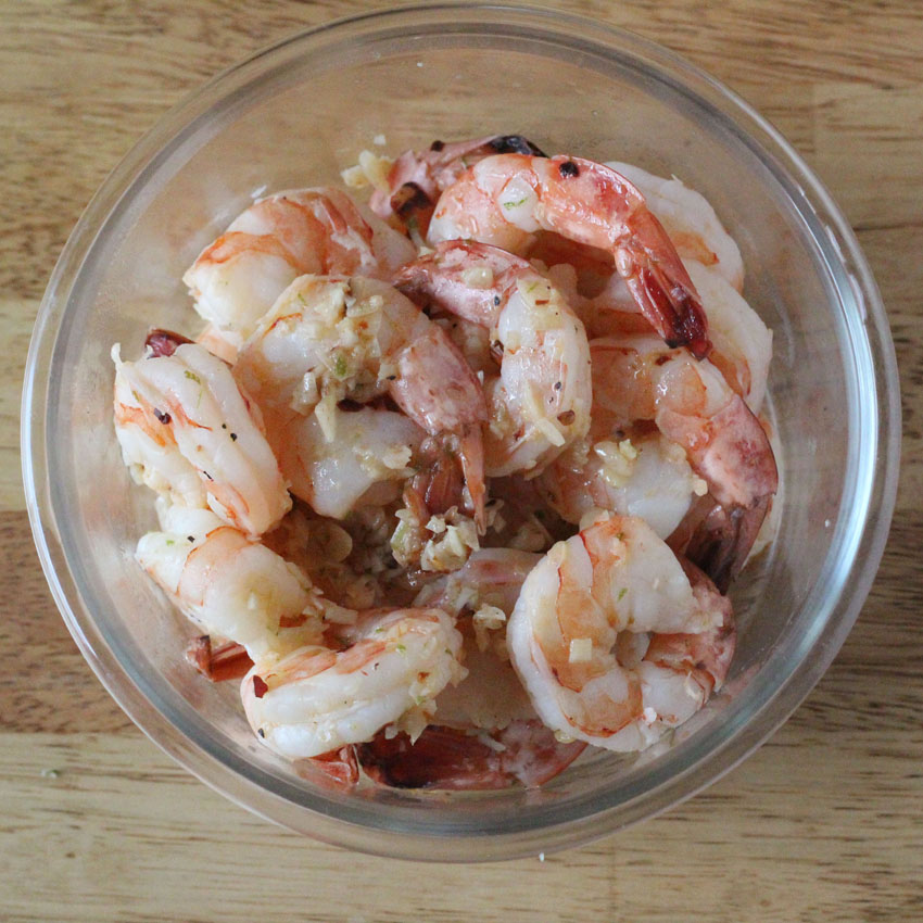 Garlic-Lime Shrimp Meal Prep