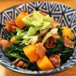 Speed Up Your Weeknight Meals: Roasted Sweet Potatoes with Sauteed Spinach