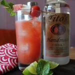 Tomato-Watermelon Vodka Fresca