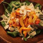 A Summer Getaway to Hudson, NY: Pickled Peach and Fennel Salad