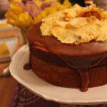 Something Sweet for Mommy: Caramel Cake with Pineapple Flowers