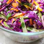 Hack//Dining | Colorful Cabbage and Apple Slaw